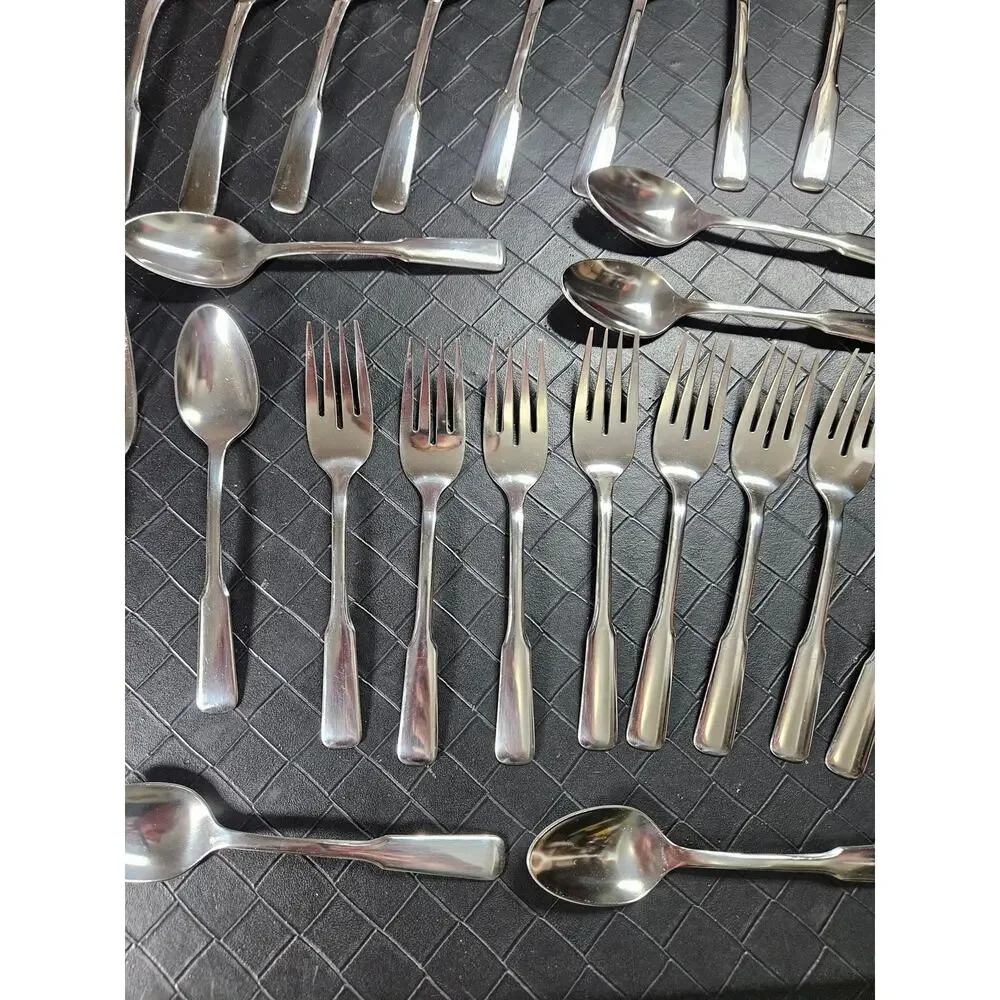 Vintage Rogers Stainless by Oneida Flatware Set 49 Pc Service for 8